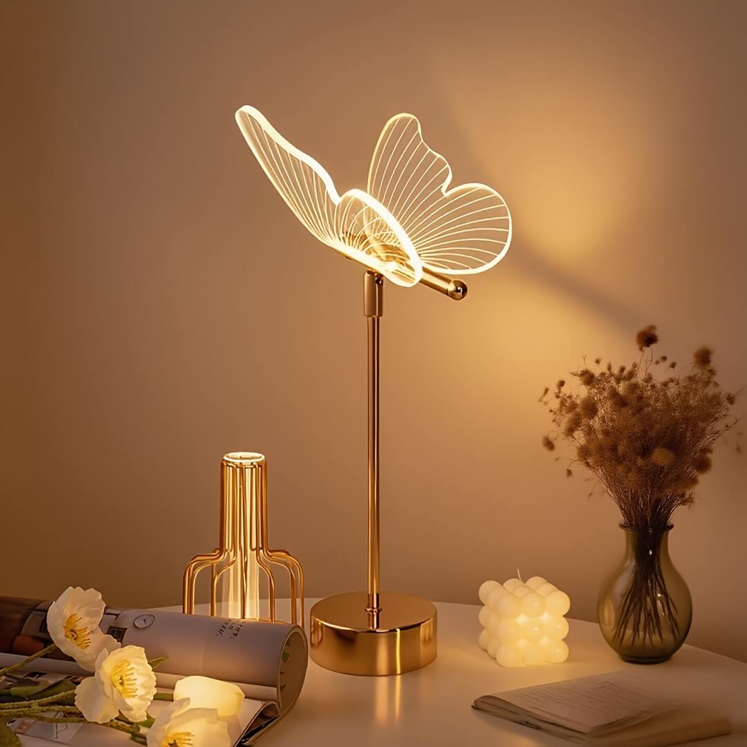 Luminária de Mesa Borboleta Encanto