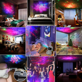 Projetor Astronauta da Galáxia com Controle Remoto – Casare