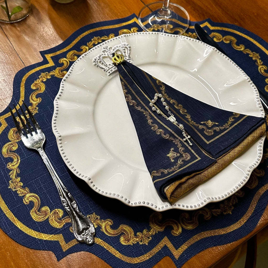 Conjunto Nossa Senhora Azul Marinho