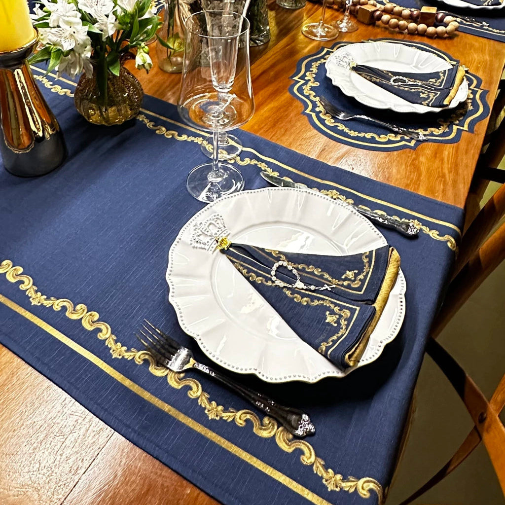 Conjunto Nossa Senhora Azul Marinho