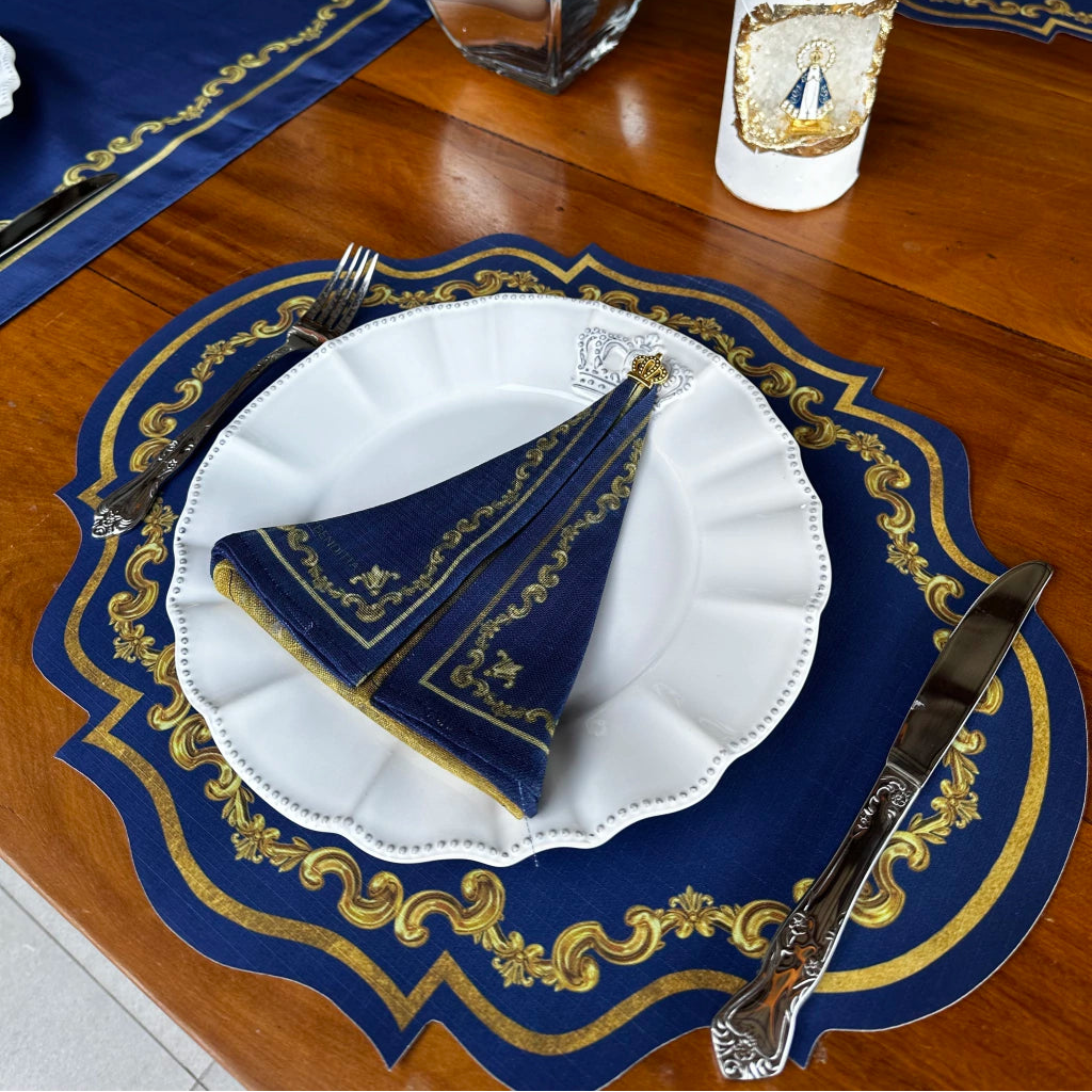 Conjunto Nossa Senhora Azul Marinho